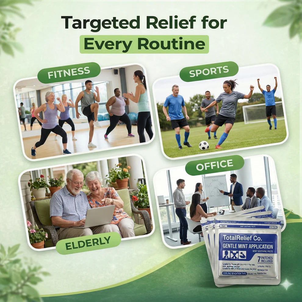 Japanase Herbal Joint Relief Patches