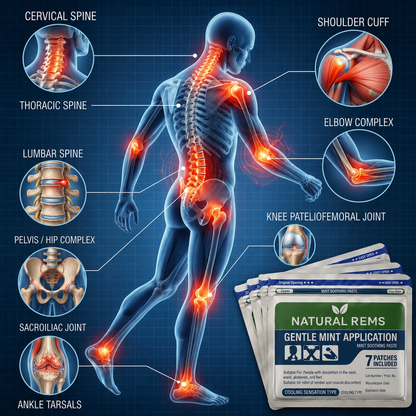 Japanase Herbal Joint Relief Patches
