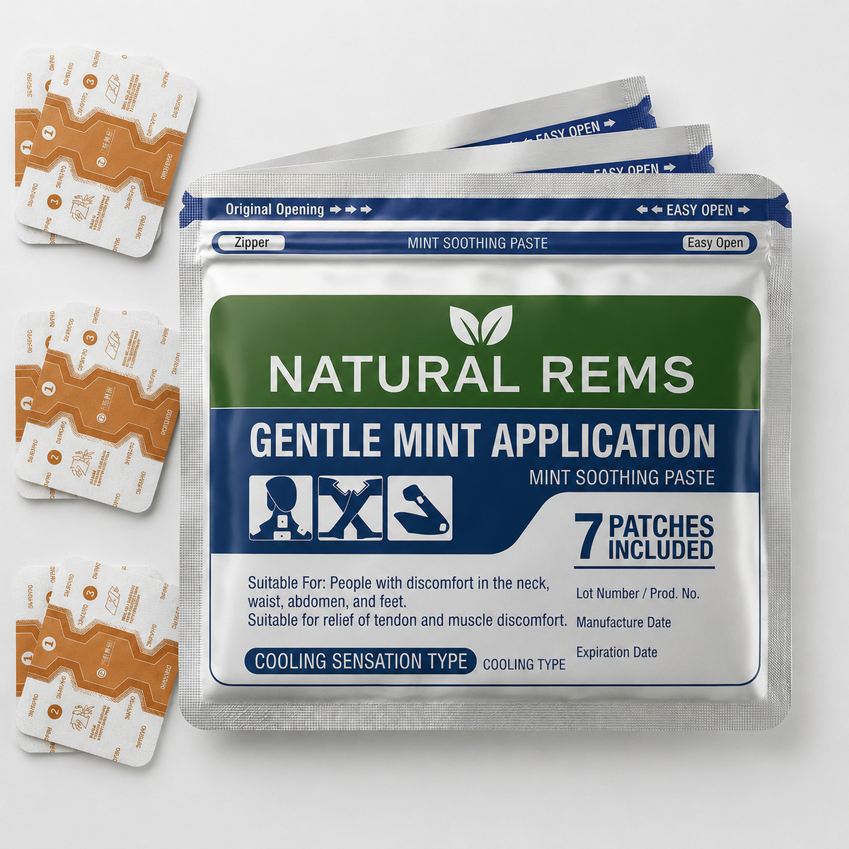 Japanase Herbal Joint Relief Patches