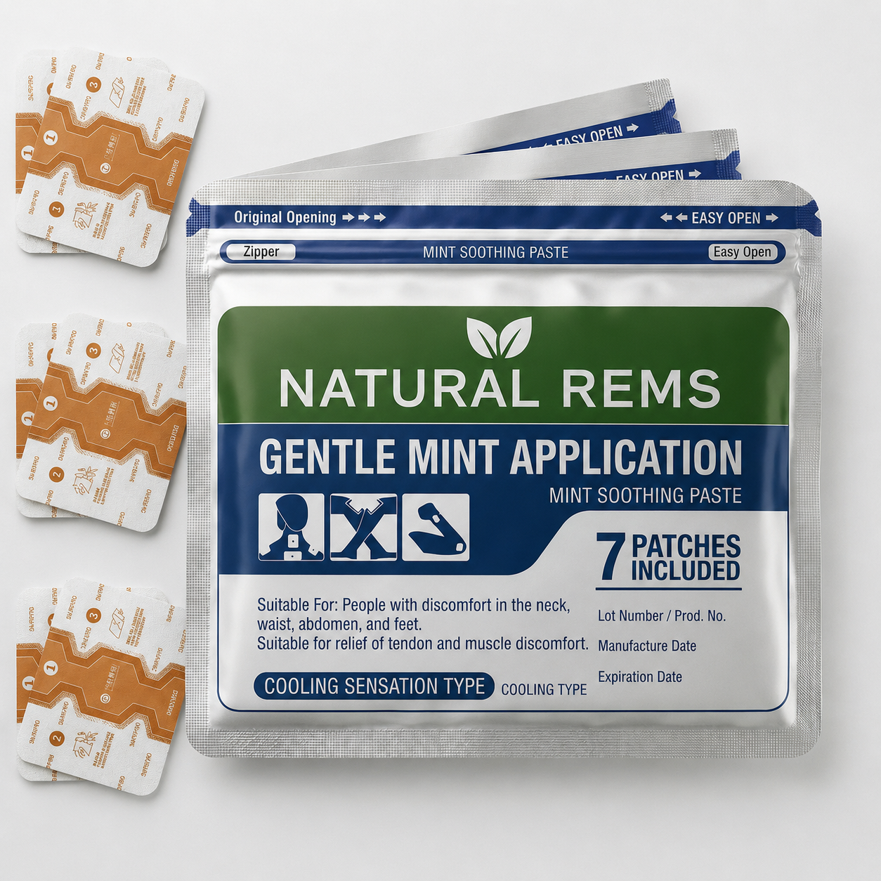 Japanase Herbal Joint Relief Patches