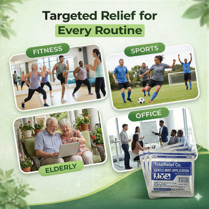 Japanase Herbal Joint Relief Patches